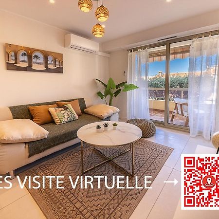 Lumineux, Tout Confort, Wifi & Terrace & Parking Saint-Laurent-du-Var Eksteriør billede