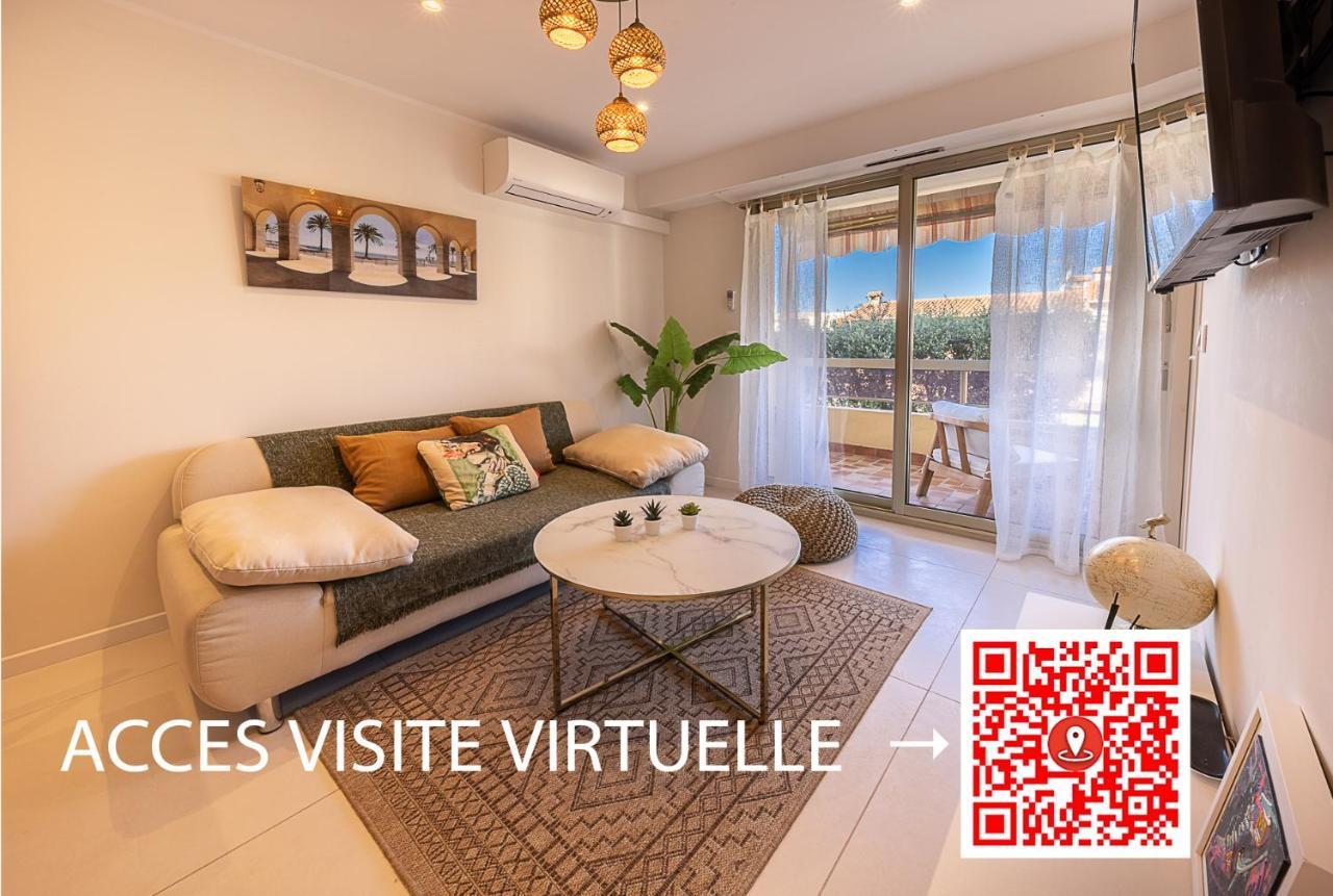 Lumineux, Tout Confort, Wifi & Terrace & Parking Saint-Laurent-du-Var Eksteriør billede