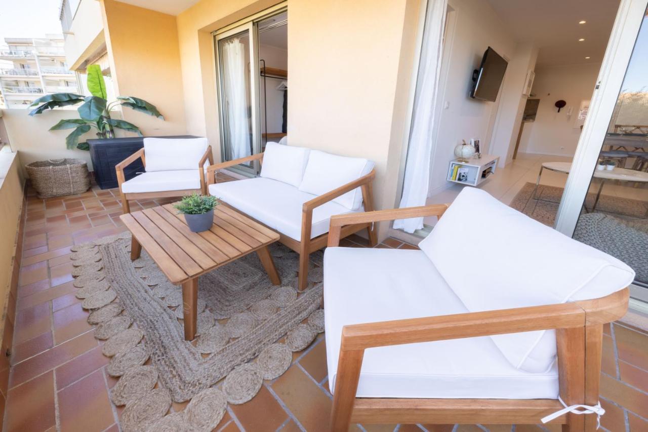 Lumineux, Tout Confort, Wifi & Terrace & Parking Saint-Laurent-du-Var Eksteriør billede